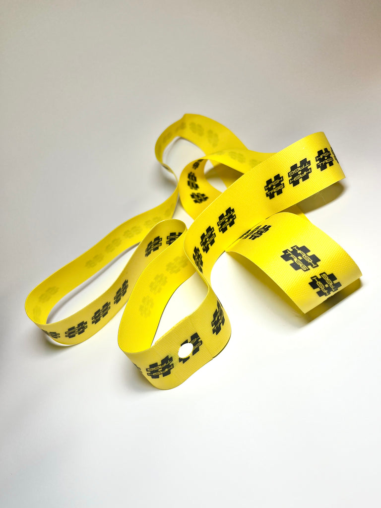 Fond de jante ultra résistants jaune|Strong yellow rim tape