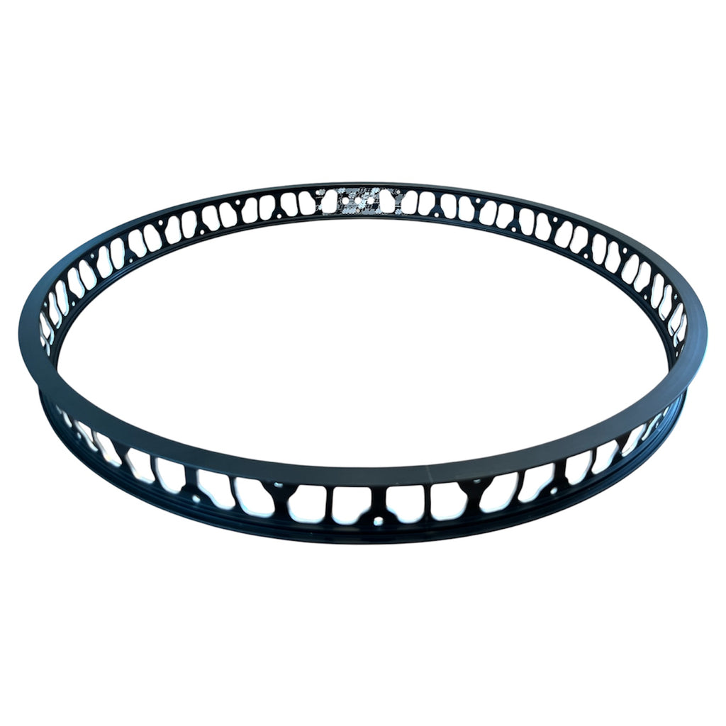 Jante arrière 26'' 47 mm 32 trous noir, argent, violet |Rim rear 26'' 47mm  32 holes Black, Silver, Purple