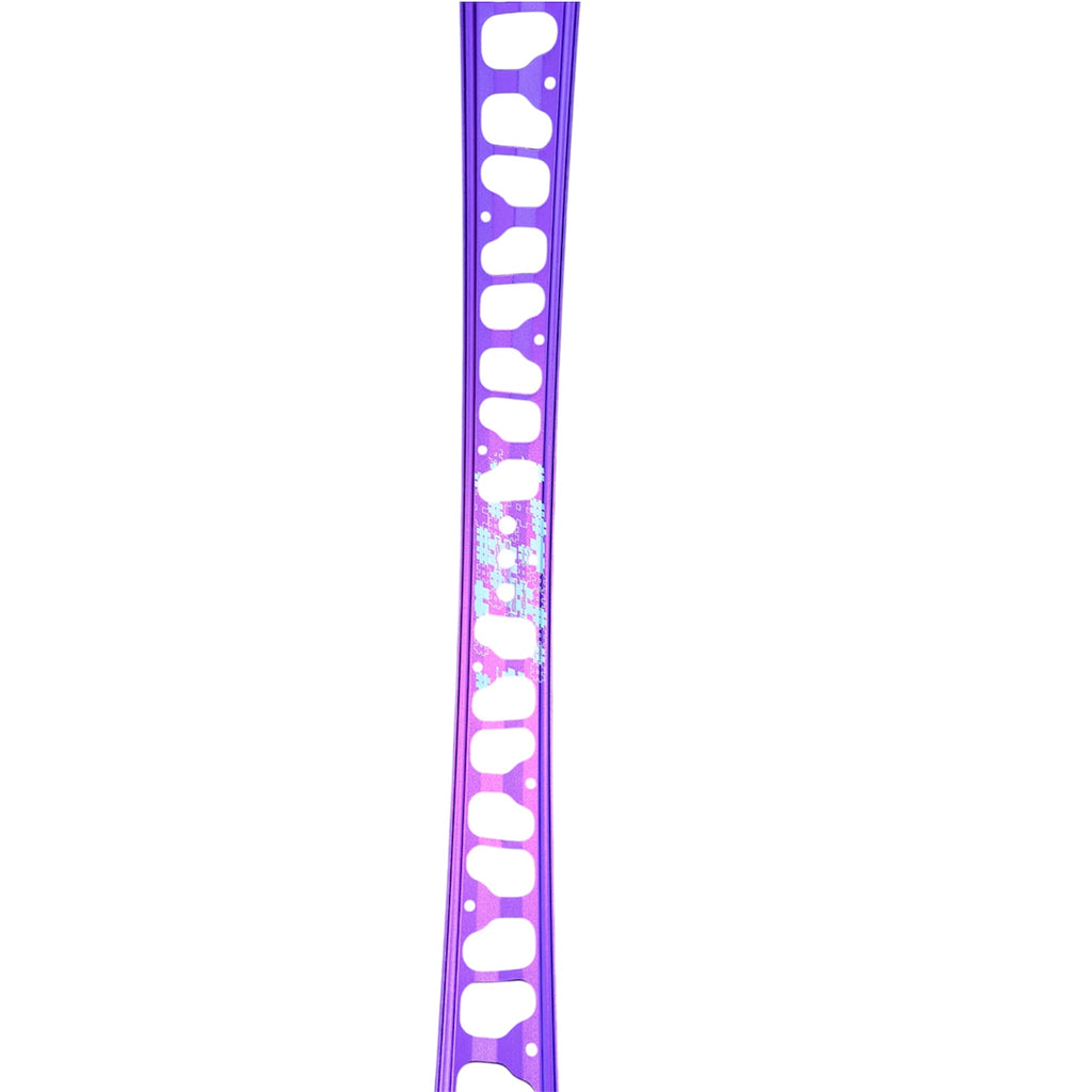 Jante arrière 26'' 47 mm 32 trous noir, argent, violet |Rim rear 26'' 47mm  32 holes Black, Silver, Purple