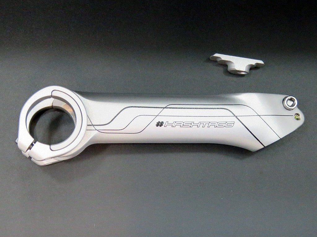 Potence Twin Ring argent 152mm / 27°|Twin Ring Silver 152mm / 27 ° Stem