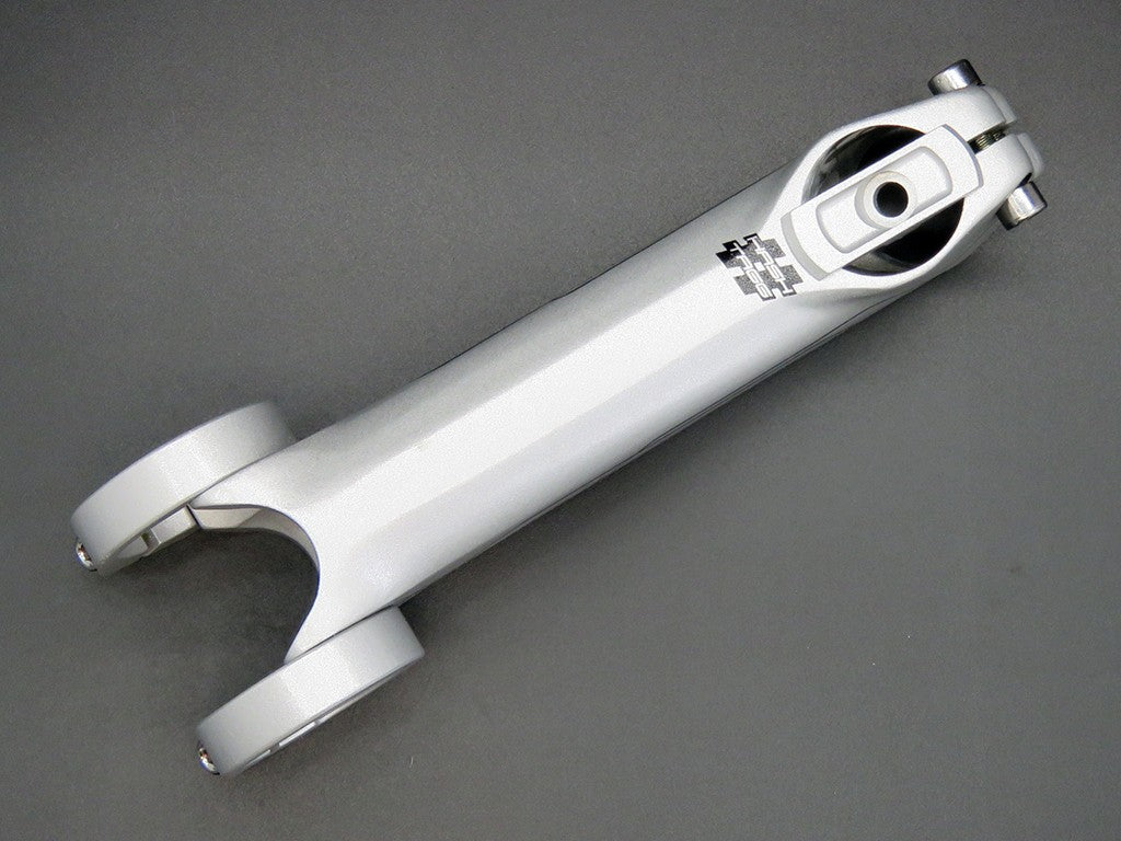 Potence Twin Ring argent 152mm / 27°|Twin Ring Silver 152mm / 27 ° Stem