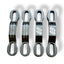 Set de coquilles de frein hydraulique sur jante standard|Set of hydraulic brake clamps on standard rim