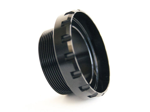 Coupelle de boitier de pédalier acier droite noire