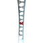 Jante arrière 19'' 47mm 32 trous noir, argent, violette| Rim rear 19'' 47mm 32 holes Black, Silver, Purple