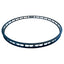 Pack de 5 jantes avant 32mm 20''/26'' 28 trous noires / silver / violette|Pack of 5 front rim 32 mm 20''/26'' 28 holes Black / Grey / Purple