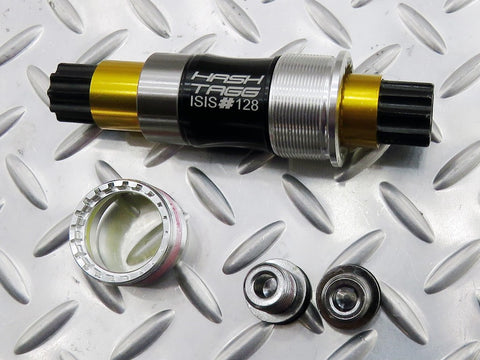 Boîtier de pédalier ISIS 128mm