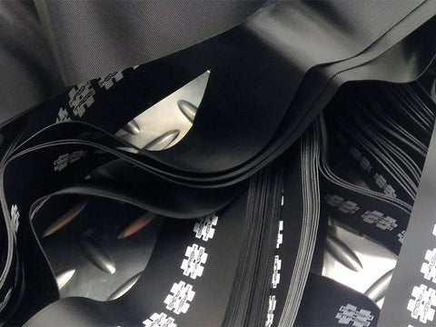 Fond de jante 19'' 47mm noir,Fond de jante 19'' 47mm noir