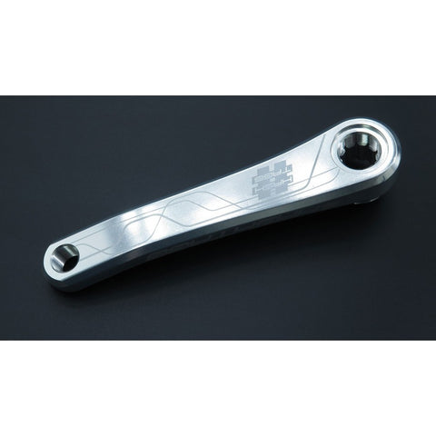 Manivelle droite Professionnels acier 165 mm vélo vintage right crank Manivelle droite Professionnels acier 165 mm vélo vintage right crank