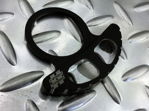 protection pour manivelle à roue libre à visser compatible droitier / gaucher|right-handed / left-handed right-handed crank protector